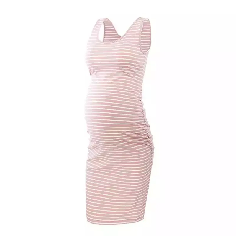 Summer Casual Vestmaxi Dress Pregnancy Comfortable And Loose With Stripes Maternity Dress Maternity Nursing Clothes
Summer Casual Vestmaxi Dress Pregnancy Comfortable And Loose With Stripes Maternity Dress Maternity Nursing Clothes