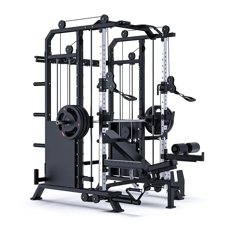 Titan Smith All-in-One Training Machine Multi-Function Power Rack Smith Machine for Gym Bodybuilding Equipment Bench Press
Titan Smith All-in-One Training Machine Multi-Function Power Rack Smith Machine for Gym Bodybuilding Equipment Bench Press