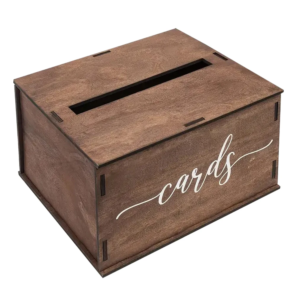 Wooden Card Box Event Boxes Birthday Organizer Vintage Decor Greeting Holder Wedding Storage Keepsake Suggestion
Wooden Card Box Event Boxes Birthday Organizer Vintage Decor Greeting Holder Wedding Storage Keepsake Suggestion