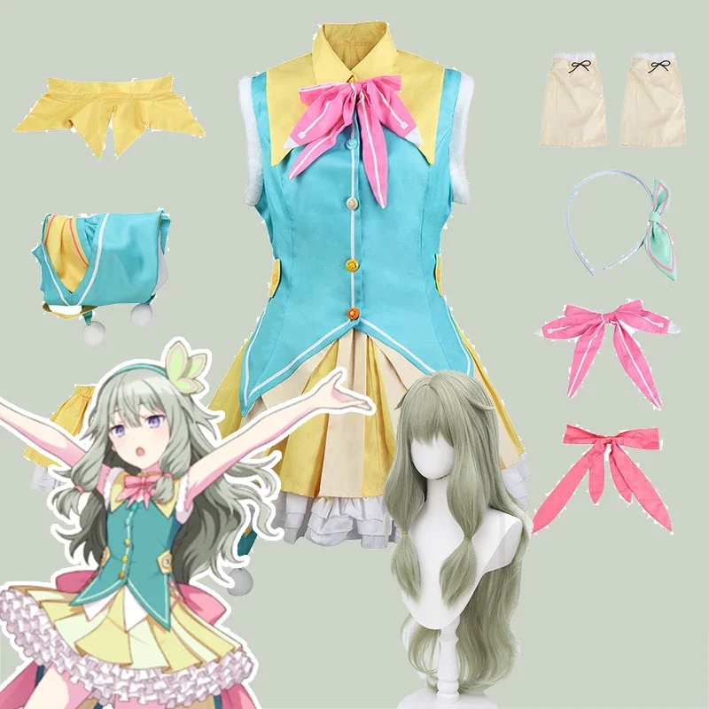Project Sekai Colorful Stage Kusanagi Nene Косплей Костюм Парик Хэллоуин Рождественская вечеринка Одежда для женщин Девушки Косплей Платье
Project Sekai Colorful Stage Kusanagi Nene Косплей Костюм Парик Хэллоуин Рождественская вечеринка Одежда для женщин Девушки Косплей Платье