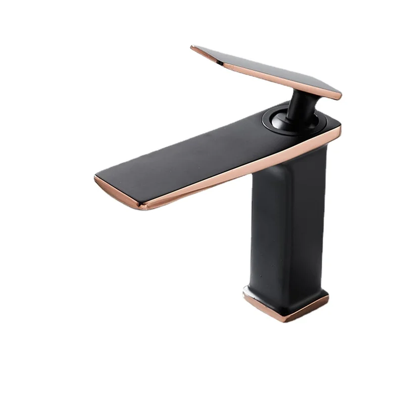 Hot & Cold Bathroom Tall Basin Faucet Single Handle Mixing Faucet Bathroom Sink Faucet Matte Black Rose Basin Faucet
Hot & Cold Bathroom Tall Basin Faucet Single Handle Mixing Faucet Bathroom Sink Faucet Matte Black Rose Basin Faucet