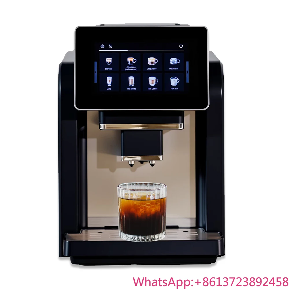 Wholesale Custom Logo Commercial 7" Touch Screen Kaffeevollautomat Fully Automatic Espresso Coffee Machine for Business
Wholesale Custom Logo Commercial 7" Touch Screen Kaffeevollautomat Fully Automatic Espresso Coffee Machine for Business
