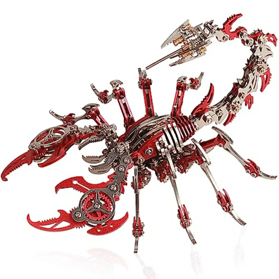3D Metal Puzzles for Adults, Scorpion 3D Metal Model Kits to Build DIY Colorful 3D Puzzle Ornaments for Adults, Teens Birthday
3D Metal Puzzles for Adults, Scorpion 3D Metal Model Kits to Build DIY Colorful 3D Puzzle Ornaments for Adults, Teens Birthday