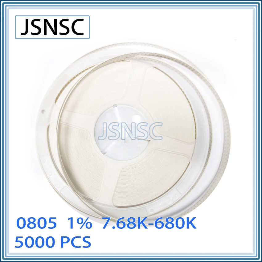 JSNSC 0805 F 1% 5000pcs 7.68K-680K CHIP smd 2012 resistor 10K 10.2K 10.5K 10.7K 11K 11.3K 11.5K 11.8K 12K 12.1K 12.4K 12.7K 13K
JSNSC 0805 F 1% 5000pcs 7.68K-680K CHIP smd 2012 resistor 10K 10.2K 10.5K 10.7K 11K 11.3K 11.5K 11.8K 12K 12.1K 12.4K 12.7K 13K