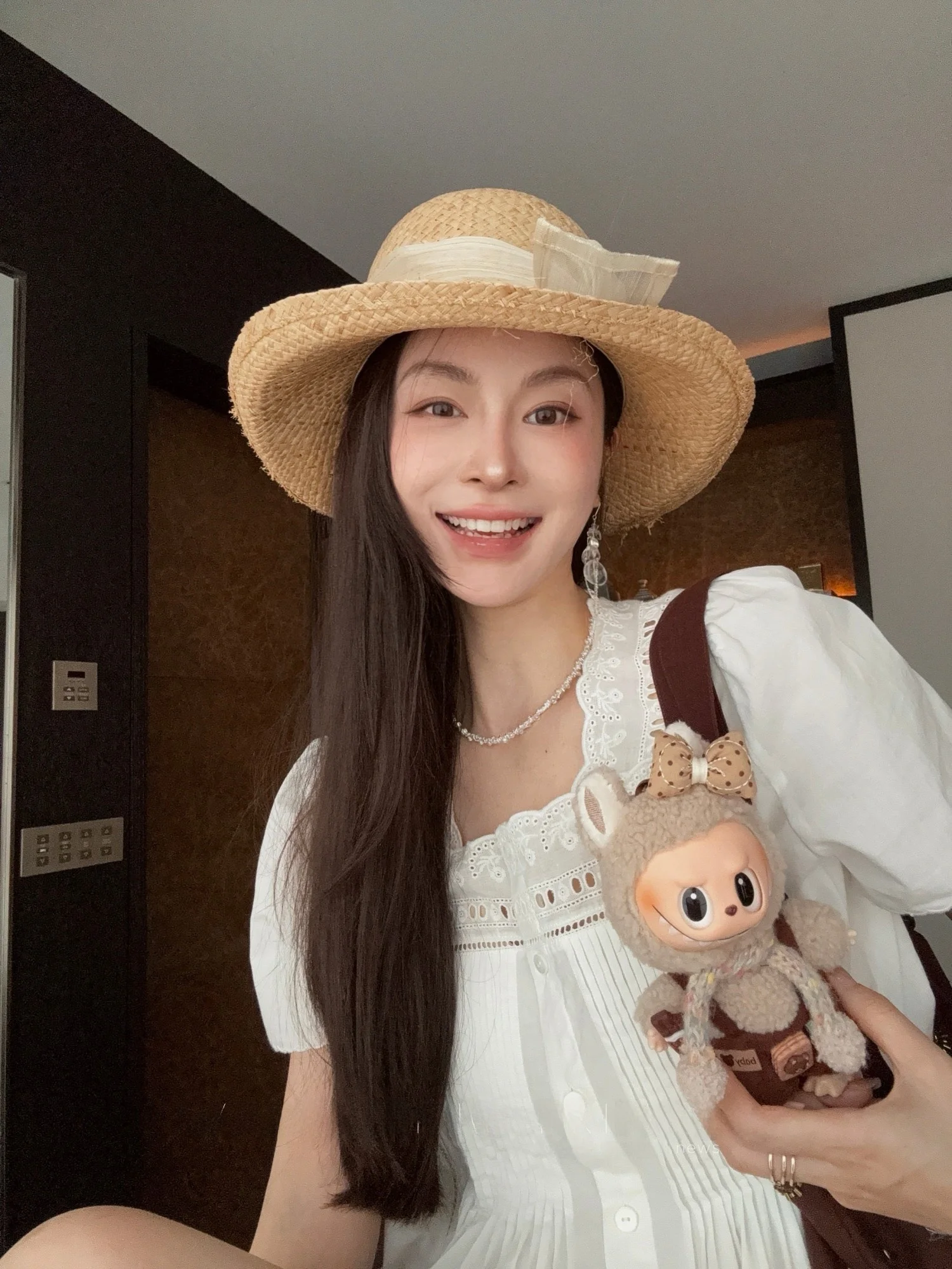 Qian Meixi Pure Cotton Embroidered Hollow out Square Collar ort Doll irt Women's Faionable Breathable Summer Blouse
Qian Meixi Pure Cotton Embroidered Hollow out Square Collar ort Doll irt Women's Faionable Breathable Summer Blouse