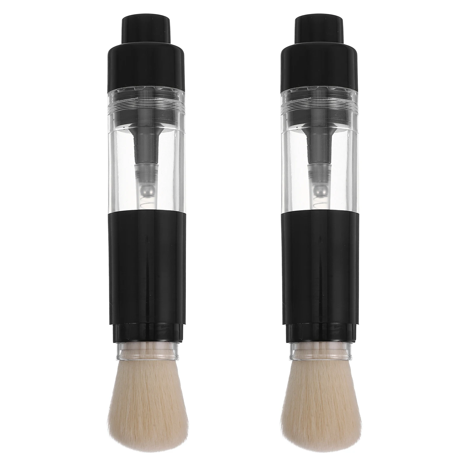 2 pcs Press-type Refillable Loose Powder Brush for Makeup Multifunctional Travel Portable Blush Highlighter Brush Set
2 pcs Press-type Refillable Loose Powder Brush for Makeup Multifunctional Travel Portable Blush Highlighter Brush Set