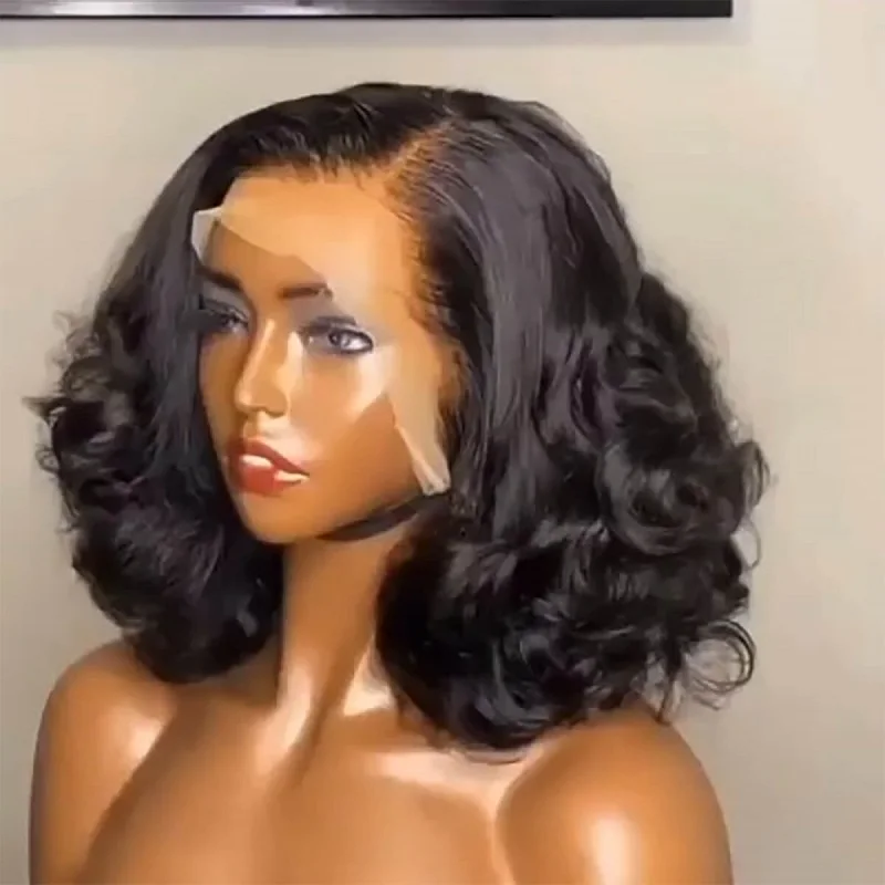 Bob Wig Human Hair 13x1 HD Lace Front Wigs Human Hair Pre Plucked 180% Density Glueless Wig Bob Wigs for Black Women Body Wave
Bob Wig Human Hair 13x1 HD Lace Front Wigs Human Hair Pre Plucked 180% Density Glueless Wig Bob Wigs for Black Women Body Wave
