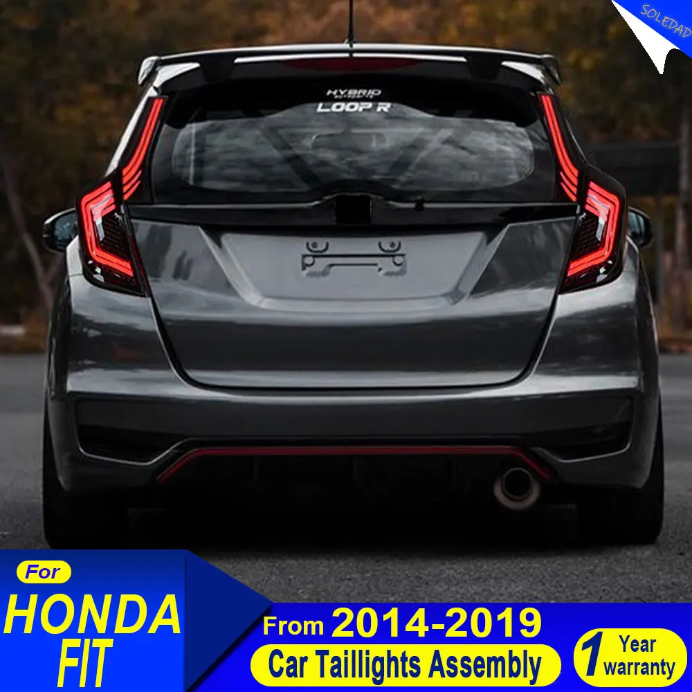 For Honda Jazz fit 2014 2015 2016 2017 2018 2019 2020 Car Animation LED Lights Tail Lamp Rear DRL Signal Auto Plug And Play
For Honda Jazz fit 2014 2015 2016 2017 2018 2019 2020 Car Animation LED Lights Tail Lamp Rear DRL Signal Auto Plug And Play