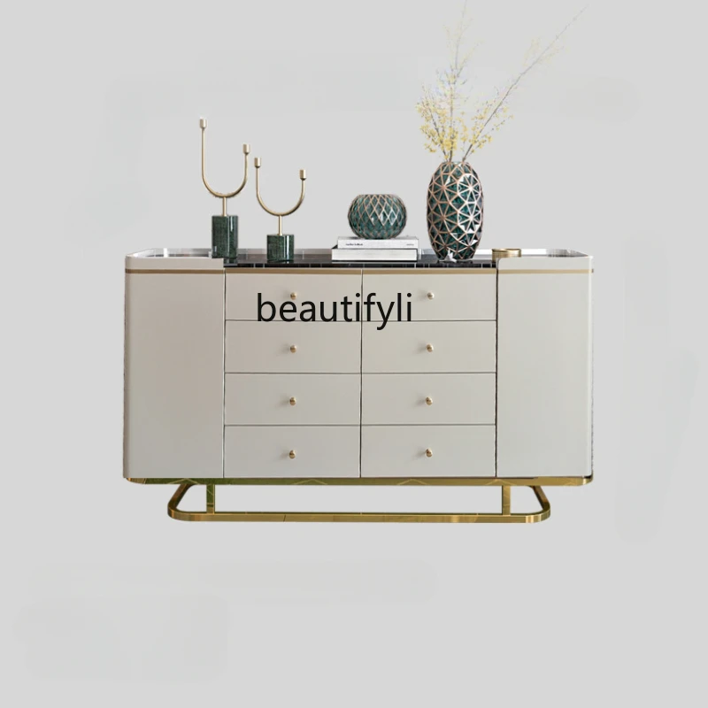 rock slab, multi-functional household storage, side cabinet, stainless steel base against the wall, integrated entrance cabinet
rock slab, multi-functional household storage, side cabinet, stainless steel base against the wall, integrated entrance cabinet