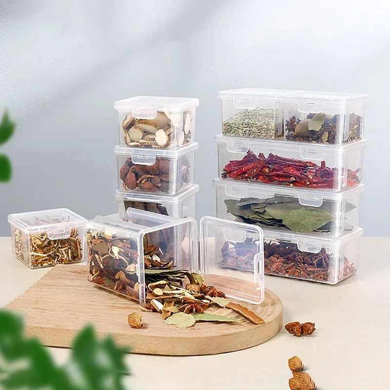 Spice Organizer Dried Chili Seasoning Box Sealed Pepper Kitchen Anise Cinnamon Household Dispenser Kitchen Storage Container
Spice Organizer Dried Chili Seasoning Box Sealed Pepper Kitchen Anise Cinnamon Household Dispenser Kitchen Storage Container