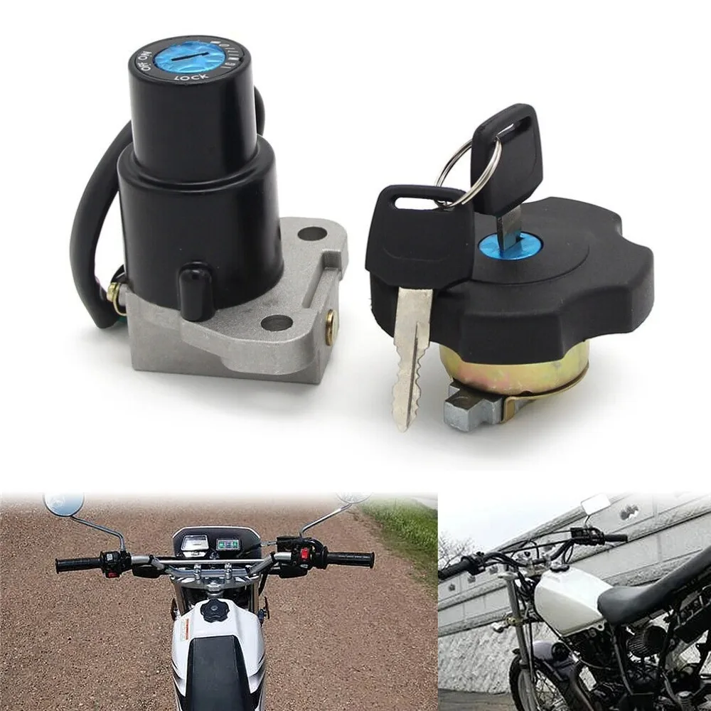 Motorcycle Ignition Switch Fuel Gas Tank Cap Lock Keys Set Black For Yamaha XT225 Serow 225 XT600 90-95 TW200 03-17 DT200 DT200R
Motorcycle Ignition Switch Fuel Gas Tank Cap Lock Keys Set Black For Yamaha XT225 Serow 225 XT600 90-95 TW200 03-17 DT200 DT200R