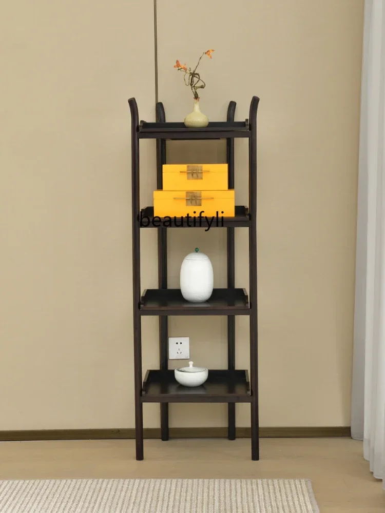 V New Chinese Style Solid Wood Storage Rack Decoration Shelf Floor Zen Flower Stand Indoor Jardiniere
V New Chinese Style Solid Wood Storage Rack Decoration Shelf Floor Zen Flower Stand Indoor Jardiniere