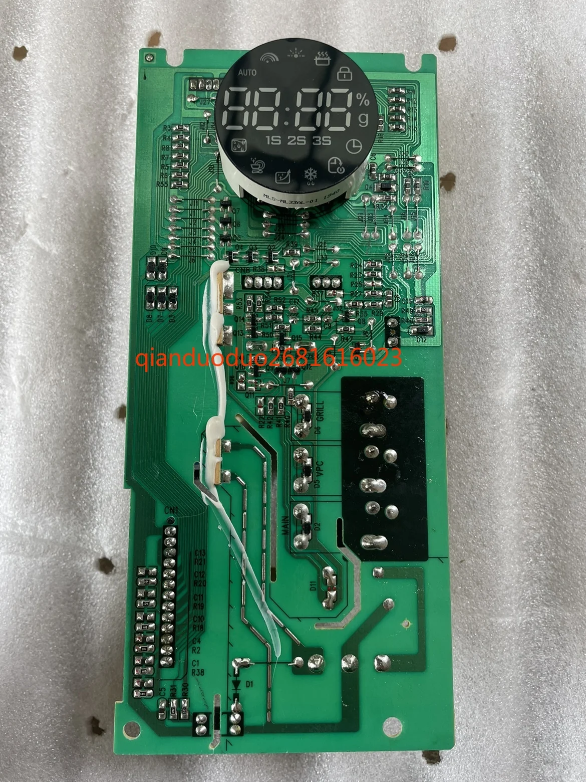 Оригинальная машина для разборки подходит для аксессуаров для микроволновой печи Glanren, компьютерная плата MEL480-LC28 EUP
Оригинальная машина для разборки подходит для аксессуаров для микроволновой печи Glanren, компьютерная плата MEL480-LC28 EUP