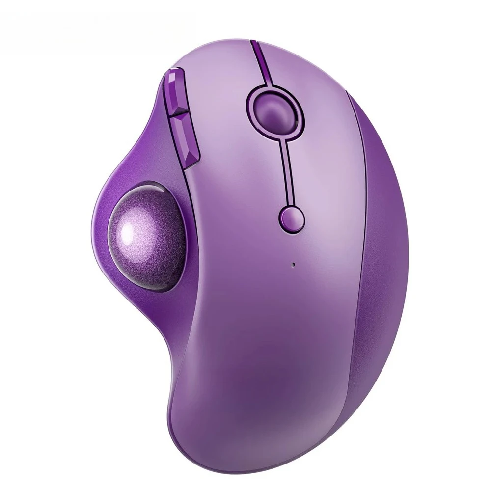 Bluetooth Wireless Trackball Mouse Ergonomic Rollerball Mice Rechargeable Multi Devices Mouse for Mac Android Windows
Bluetooth Wireless Trackball Mouse Ergonomic Rollerball Mice Rechargeable Multi Devices Mouse for Mac Android Windows