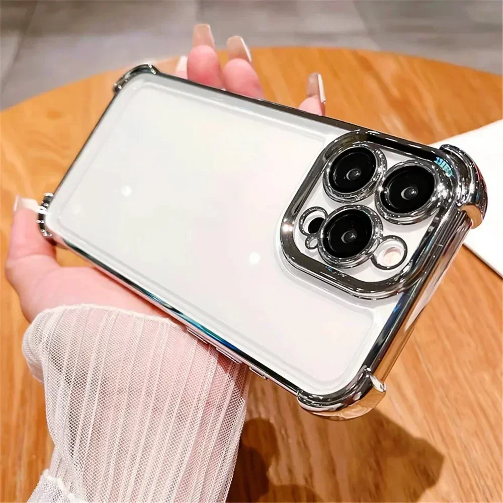 FLYKYLIN Мягкий силиконовый роскошный противоударный прозрачный чехол для телефона для OPPO A15 A16 A17 A53 A33 A5 A9 A72 Защитная задняя крышка Len
FLYKYLIN Мягкий силиконовый роскошный противоударный прозрачный чехол для телефона для OPPO A15 A16 A17 A53 A33 A5 A9 A72 Защитная задняя крышка Len