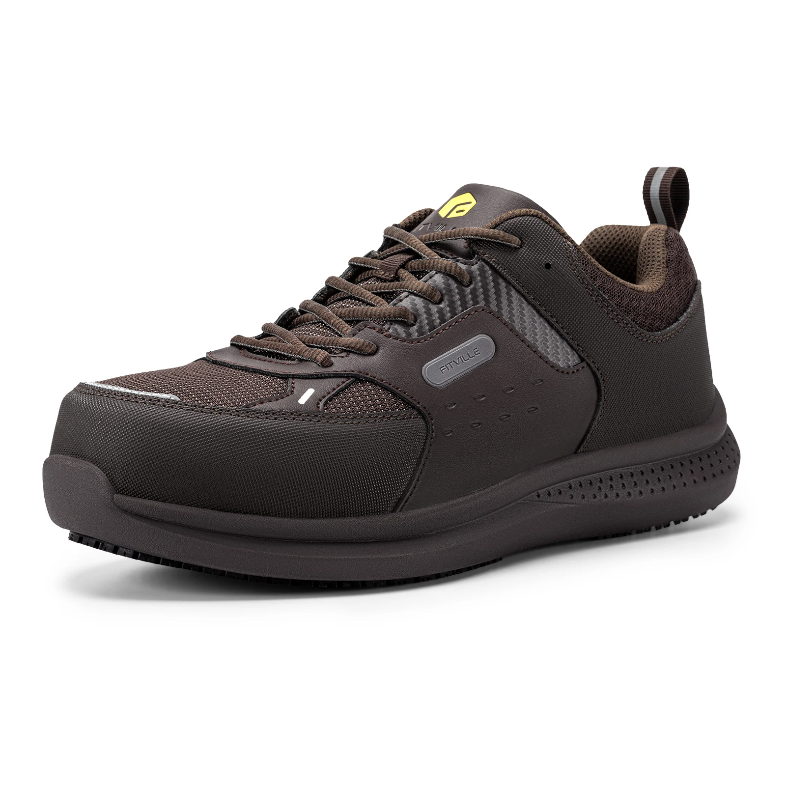 Fitville Extra Wide Work Shoes Indestructable Steel Toe Protective Safety Shoes for Men Slip Resistant Comfortable Sneakers
Fitville Extra Wide Work Shoes Indestructable Steel Toe Protective Safety Shoes for Men Slip Resistant Comfortable Sneakers