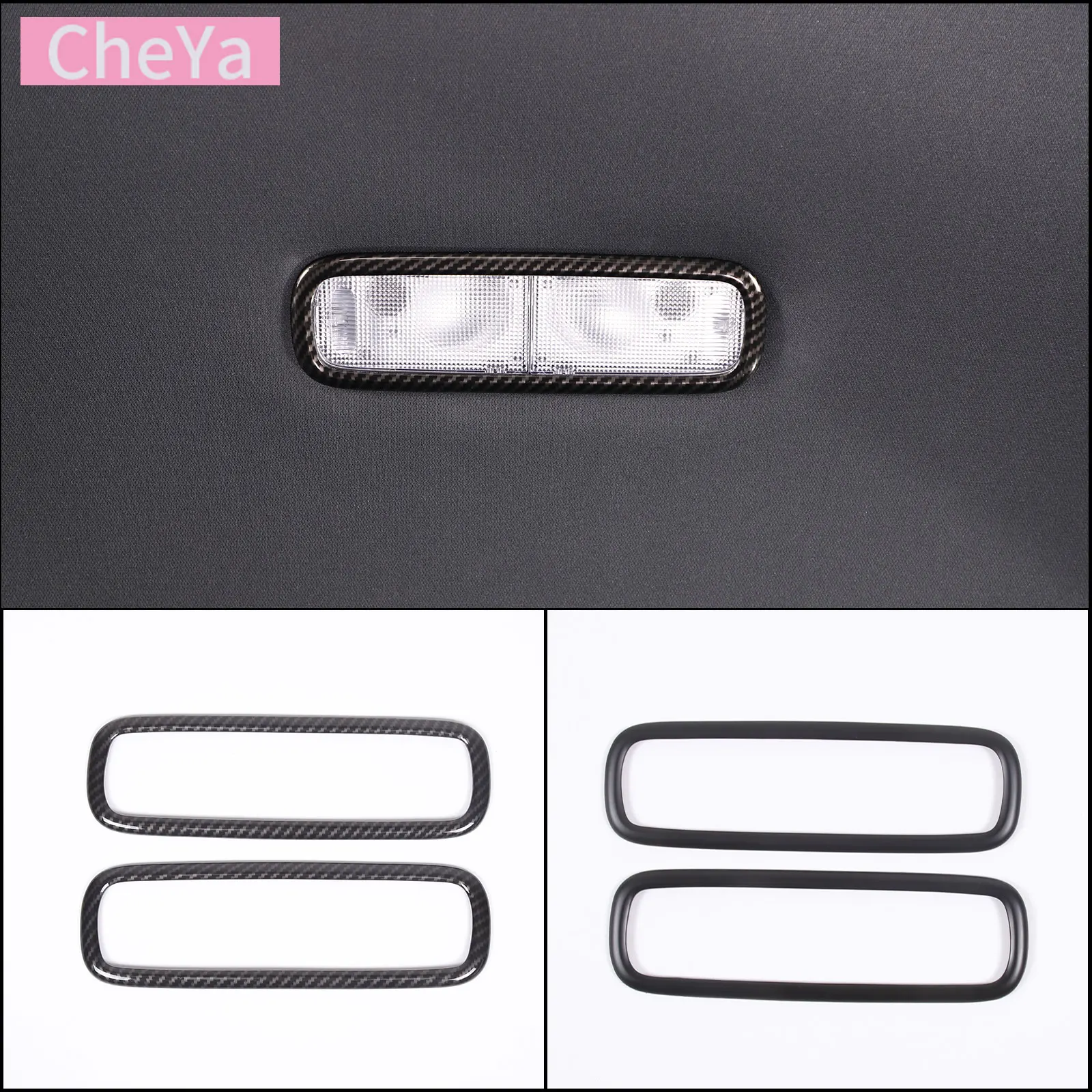 ABS Carbon Fiber Pattern Car Rear Reading Light Panel Frame Cover for Honda Pilot 2016-2022 Interior Accessories 2 Pcs
ABS Carbon Fiber Pattern Car Rear Reading Light Panel Frame Cover for Honda Pilot 2016-2022 Interior Accessories 2 Pcs