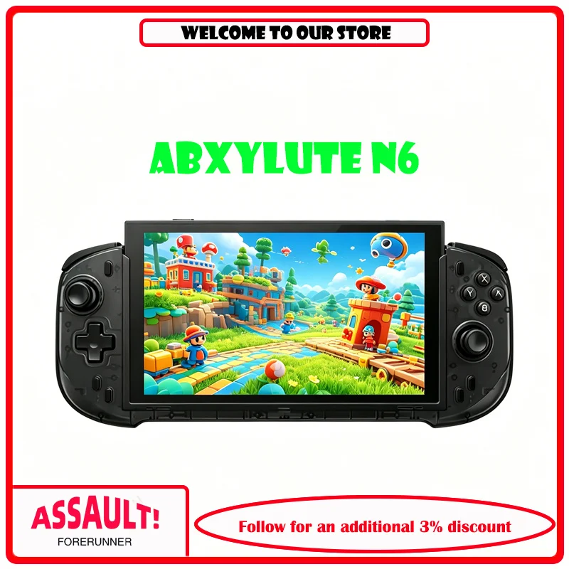 Abxylute N6 integrated straight insertion handle handle Joycon direct connection vibration body feel suitable for switch 2
Abxylute N6 integrated straight insertion handle handle Joycon direct connection vibration body feel suitable for switch 2
