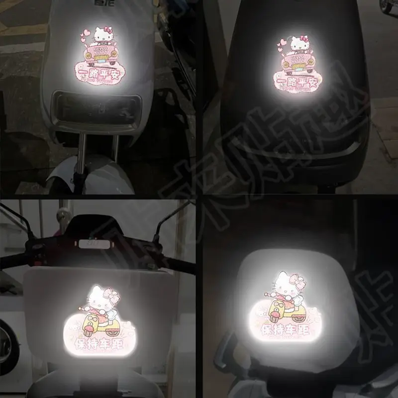 Наклейки Hello Kitty периферийные ночные светоотражающие наклейки электромобиль индивидуальная безопасность мультяшные наклейки модные
Наклейки Hello Kitty периферийные ночные светоотражающие наклейки электромобиль индивидуальная безопасность мультяшные наклейки модные