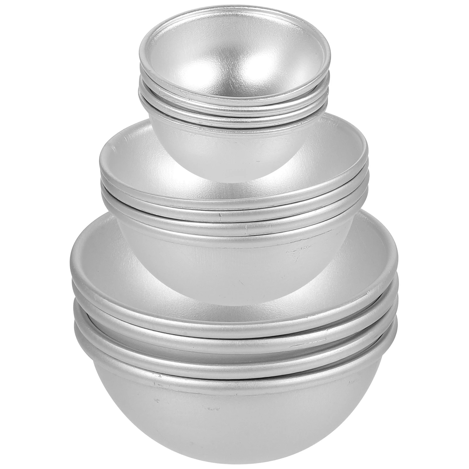 12 Pcs Bath Salt Mold Soap Ball Making Semicircle Shape Craft Mould Baking Supply DIY Hemisphere Tool Aluminum Safe
12 Pcs Bath Salt Mold Soap Ball Making Semicircle Shape Craft Mould Baking Supply DIY Hemisphere Tool Aluminum Safe