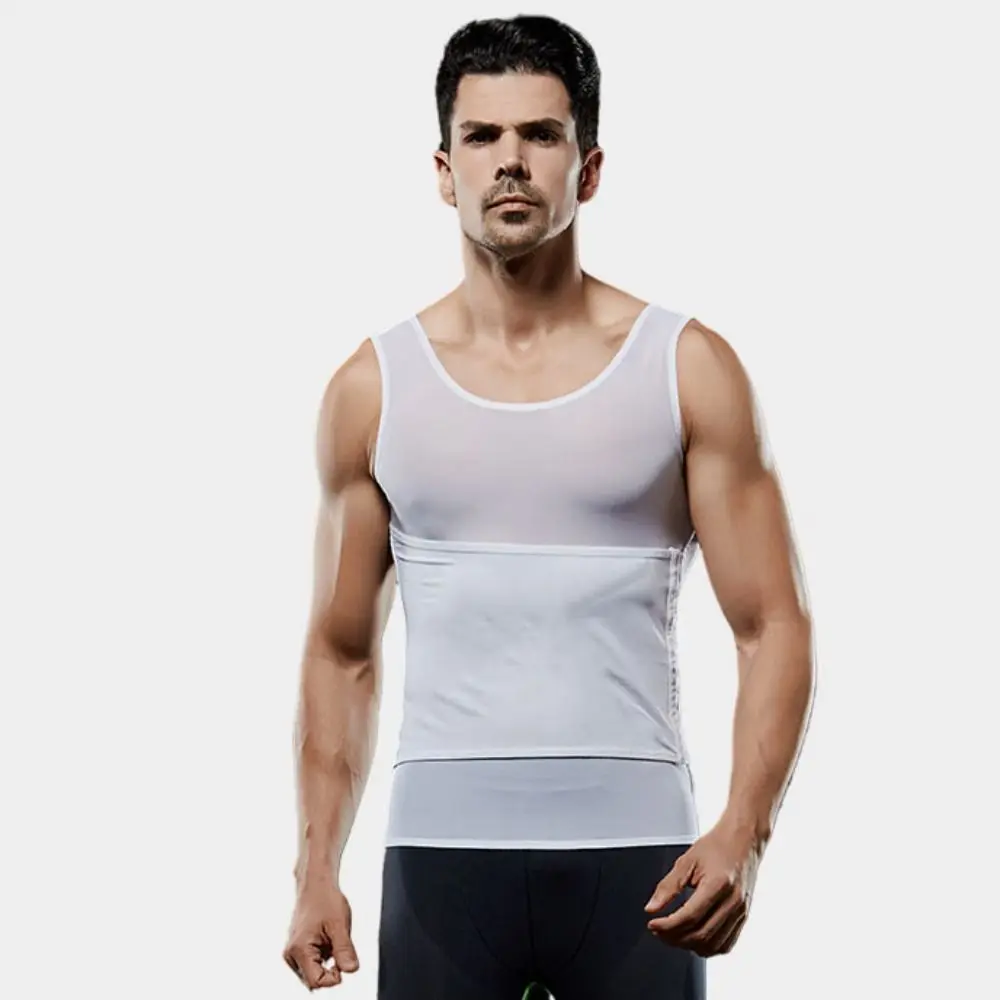Belly Contracting Body Shaper Vest Men Elastic Camisole Shapers Slimming Shapewear Undershirts Thin Waist Trainer Tank Top
Belly Contracting Body Shaper Vest Men Elastic Camisole Shapers Slimming Shapewear Undershirts Thin Waist Trainer Tank Top