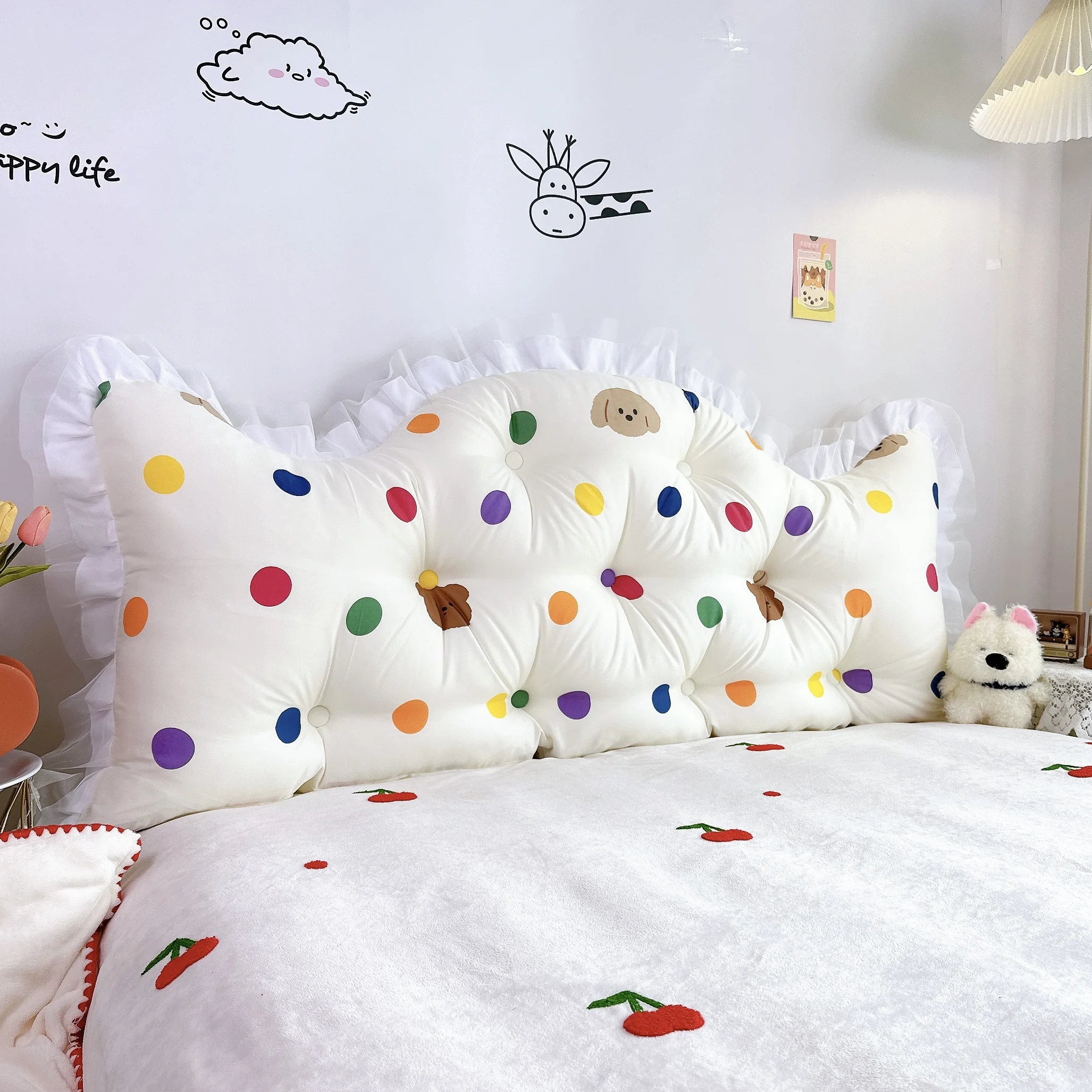 Princ Sle Detachable Pure Cotton Bede Pillow Soft Cuion Lumbar Support Tat Paable Double Size Headboard
Princ Sle Detachable Pure Cotton Bede Pillow Soft Cuion Lumbar Support Tat Paable Double Size Headboard