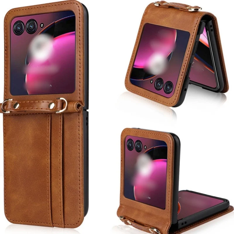 Luxury Leather Case For Motorola Razr50 Ultra Moto Razr40 Plus 2024 Wallet Phone Cover With Lanyard Card Holder Funda Coque
Luxury Leather Case For Motorola Razr50 Ultra Moto Razr40 Plus 2024 Wallet Phone Cover With Lanyard Card Holder Funda Coque