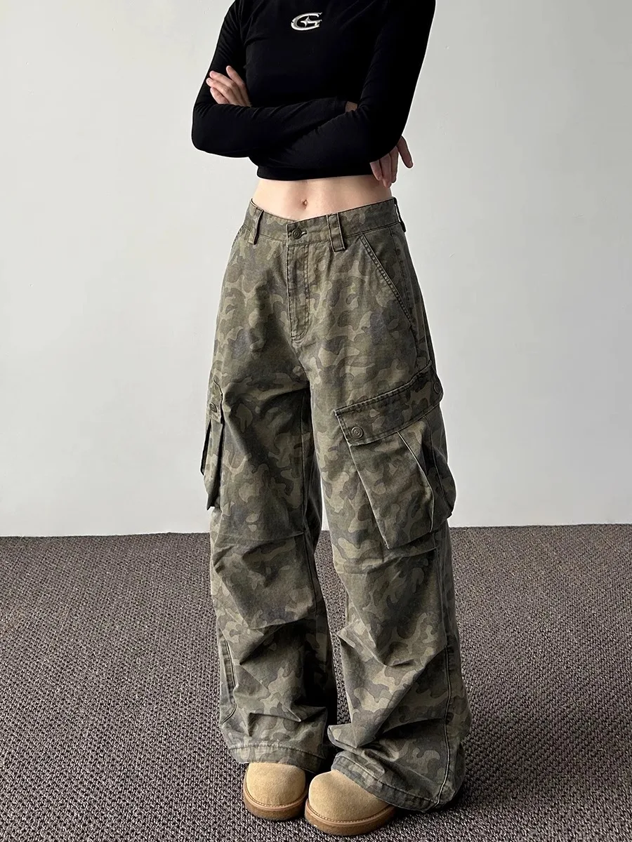 Cleanfit American Retro Camouflage Work Pants Men's Loose Straight Leg Casual Trousers Multi-ket Worn-In Sle Youthful En...
Cleanfit American Retro Camouflage Work Pants Men's Loose Straight Leg Casual Trousers Multi-ket Worn-In Sle Youthful En...