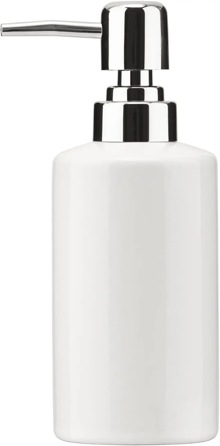 Ceramic Soap Dispenser 300ml/10oz - Refillable Pump Bottle for Kitchen Bathroom
Ceramic Soap Dispenser 300ml/10oz - Refillable Pump Bottle for Kitchen Bathroom