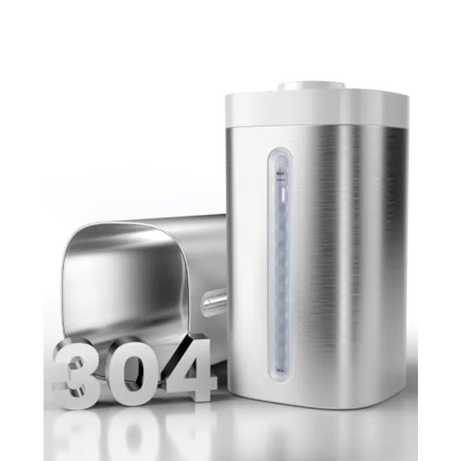 Stainless Steel Humidifier Easy to Clean Dishwasher Safe Cool Mist Humidifiers for Bedroom Ideal for Dry Air Relief Quiet Opera
Stainless Steel Humidifier Easy to Clean Dishwasher Safe Cool Mist Humidifiers for Bedroom Ideal for Dry Air Relief Quiet Opera