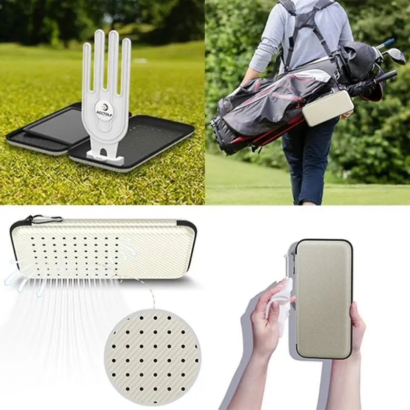 652F Golf Glove Case, Golf Glove Box with Gloves Holder for Golf Bag Accessories, Golf Storage for Tees, Divot Tool
652F Golf Glove Case, Golf Glove Box with Gloves Holder for Golf Bag Accessories, Golf Storage for Tees, Divot Tool