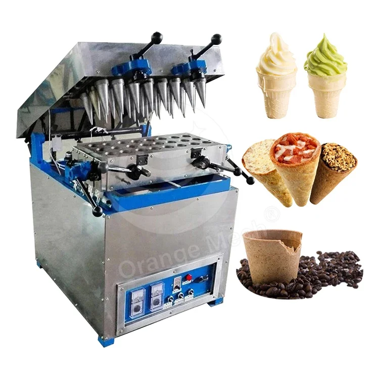 ORME Stainless Steel Small Ice Cream Waffle Cone Shape Production Machine Of Edible Cup For Coffee And Tea
ORME Stainless Steel Small Ice Cream Waffle Cone Shape Production Machine Of Edible Cup For Coffee And Tea