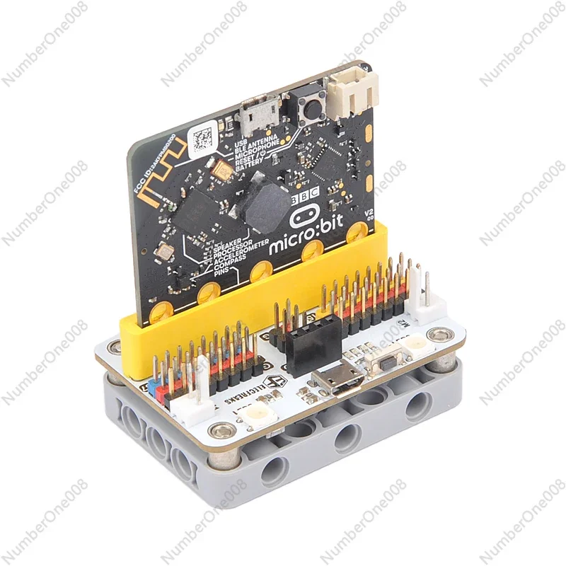 Плата расширения драйвера Microbit, набор строительных блоков для программирования, удлинитель датчика рулевого механизма двигателя Microbit
Плата расширения драйвера Microbit, набор строительных блоков для программирования, удлинитель датчика рулевого механизма двигателя Microbit