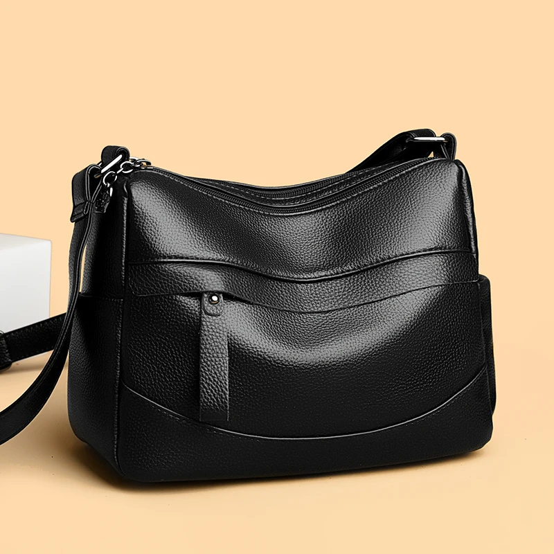 Vintage Women Shoulder Bags Designer Brand Handbag Genuine Leather Travel Bags Lady Large Capacity Casual Tote Bag Bolso Mujer
Vintage Women Shoulder Bags Designer Brand Handbag Genuine Leather Travel Bags Lady Large Capacity Casual Tote Bag Bolso Mujer