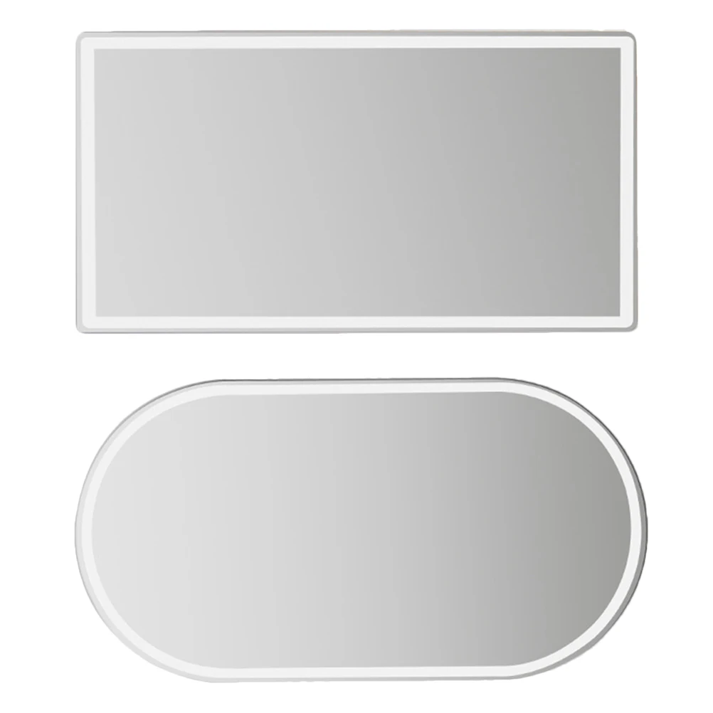 2 pcs Car Makeup Mirror Stainless Steel Visor Vanity Mirrors for Automotive Interior Sun Visor Clear Imaging Adhesive Back
2 pcs Car Makeup Mirror Stainless Steel Visor Vanity Mirrors for Automotive Interior Sun Visor Clear Imaging Adhesive Back