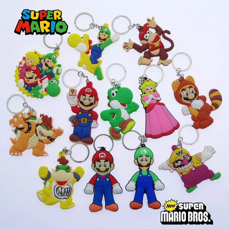Super Mario Bros Cute Keychain Anime Characters Princess Luigi Kuba Kawaii Key Chain Student Backpack Pendant Decoration
Super Mario Bros Cute Keychain Anime Characters Princess Luigi Kuba Kawaii Key Chain Student Backpack Pendant Decoration