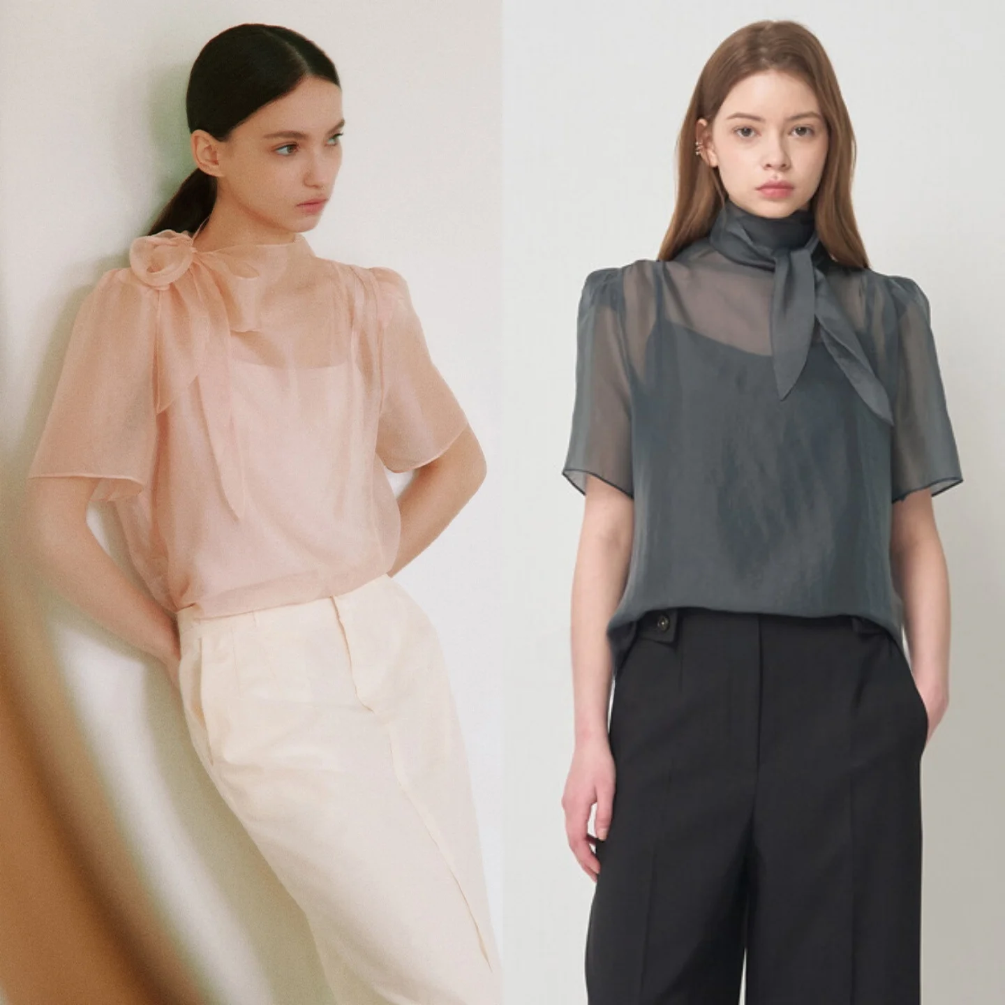 Beautiful Sash Shirt Create Semi-Transparent Effect Commute Sweet Temperament Versatile Top Small Shirt Korean Style Bubble S...
Beautiful Sash Shirt Create Semi-Transparent Effect Commute Sweet Temperament Versatile Top Small Shirt Korean Style Bubble S...