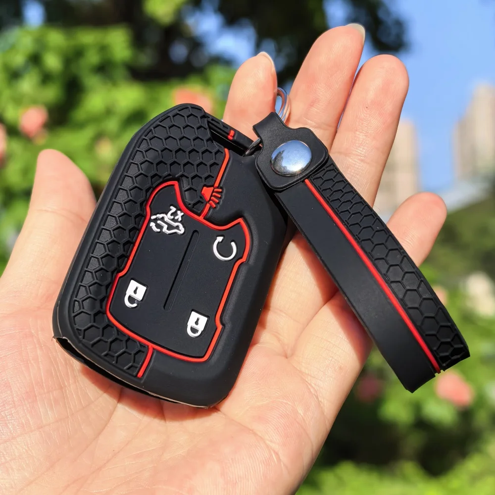 Силиконовый чехол для автомобильного брелока для CHEVROLET Silverado Suburban для GMC Sierra 1500 2500HD 3500HD Terrain Acadia 2020 2021 2022
Силиконовый чехол для автомобильного брелока для CHEVROLET Silverado Suburban для GMC Sierra 1500 2500HD 3500HD Terrain Acadia 2020 2021 2022