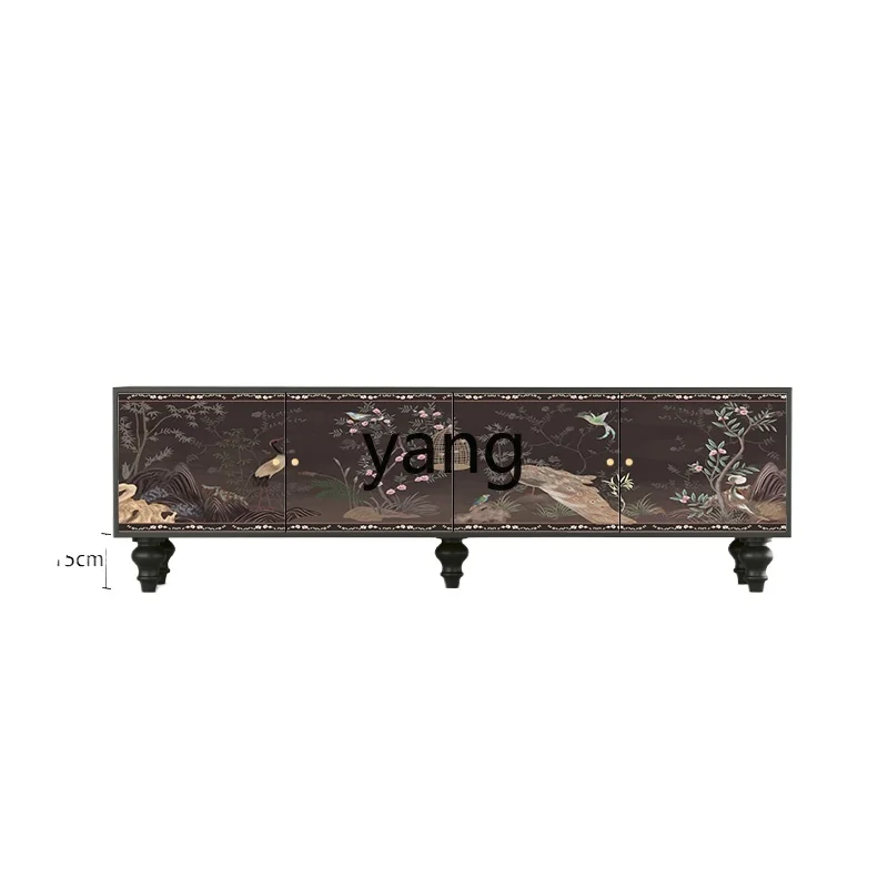 LXL Neoclassical TV Locker Solid Wood Living Room Integrated Decorative Storage against the Wall
LXL Neoclassical TV Locker Solid Wood Living Room Integrated Decorative Storage against the Wall