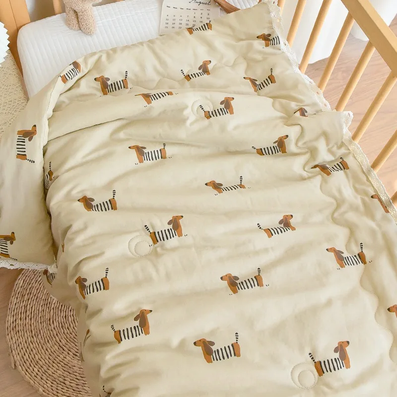 Baby Blanket Quilt Ultra Soft Double Layer Cotton Gauze Baby Quilt Breathable Skin Friendly Newborn Swaddle Bed Blanket
Baby Blanket Quilt Ultra Soft Double Layer Cotton Gauze Baby Quilt Breathable Skin Friendly Newborn Swaddle Bed Blanket