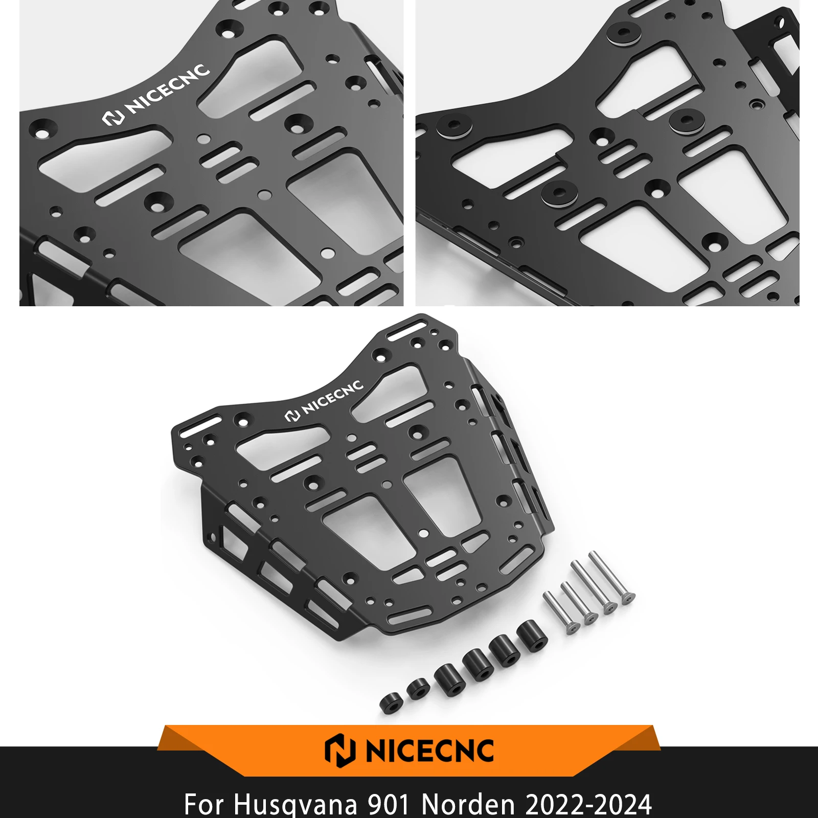 NICECNC For Husqvana 901 Norden 2022-2024 901 Norden 2024 901 Norden 2023 2022 Motorcycle Rear Luggage Rack Top Case Cargo Rack
NICECNC For Husqvana 901 Norden 2022-2024 901 Norden 2024 901 Norden 2023 2022 Motorcycle Rear Luggage Rack Top Case Cargo Rack