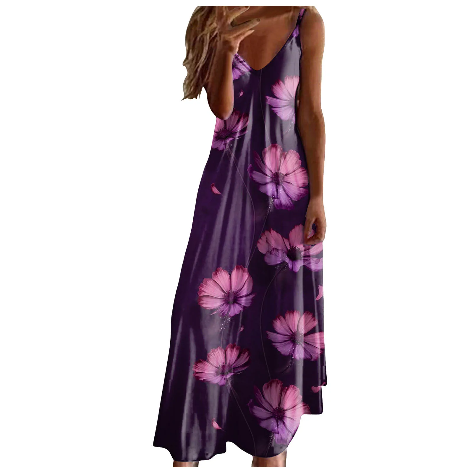 Midi Slip Dress Women Summer Sexy V Neck Suspender Long Dress Fashionable Printed Vacation Beach Dress Womens Dresses Tall Sizes
Midi Slip Dress Women Summer Sexy V Neck Suspender Long Dress Fashionable Printed Vacation Beach Dress Womens Dresses Tall Sizes