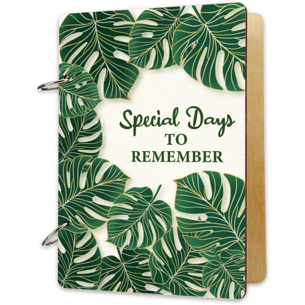 Специальные дни, чтобы замниться, органайзер для поздравительных открыток, держатель для подарочных карт на день рождения, держатель для карт с листьями монстеры, книга для хранения на память
Специальные дни, чтобы замниться, органайзер для поздравительных открыток, держатель для подарочных карт на день рождения, держатель для карт с листьями монстеры, книга для хранения на память