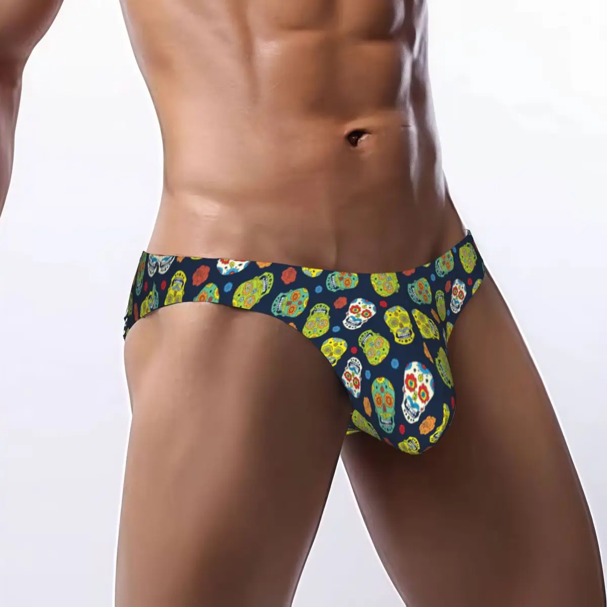 Men's Panties Man Briefs Day Of The Dead Sugar Skulls Sexy Underwear Male Bikini Underpants
Men's Panties Man Briefs Day Of The Dead Sugar Skulls Sexy Underwear Male Bikini Underpants