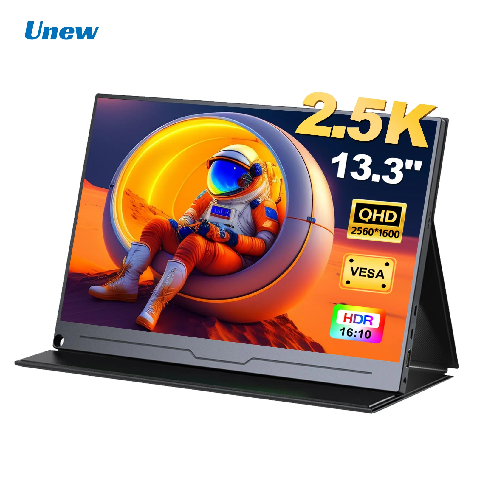 Unew 13.3" 2.5K QHD Portable Gaming Monitor Ext Screen Dual USB-C/Mini HDMI for PS4/PS3/Switch & Laptops
Unew 13.3" 2.5K QHD Portable Gaming Monitor Ext Screen Dual USB-C/Mini HDMI for PS4/PS3/Switch & Laptops
