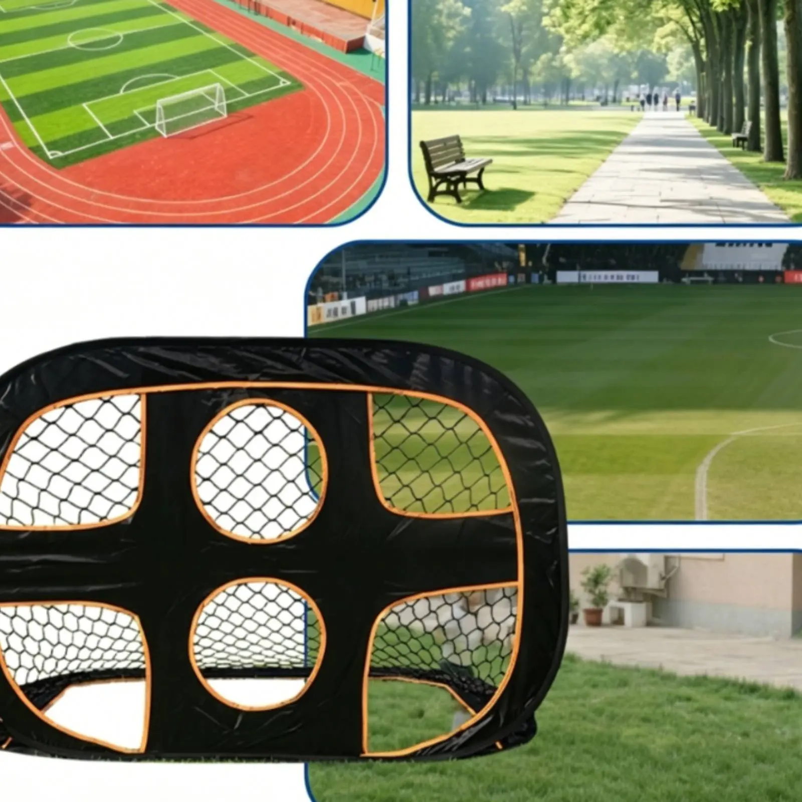 6-Hole Soccer Scoring Net Collapsible Frame Quick Setup Football Goal Sports Equipment Long-Lasting Build for Backyard
6-Hole Soccer Scoring Net Collapsible Frame Quick Setup Football Goal Sports Equipment Long-Lasting Build for Backyard