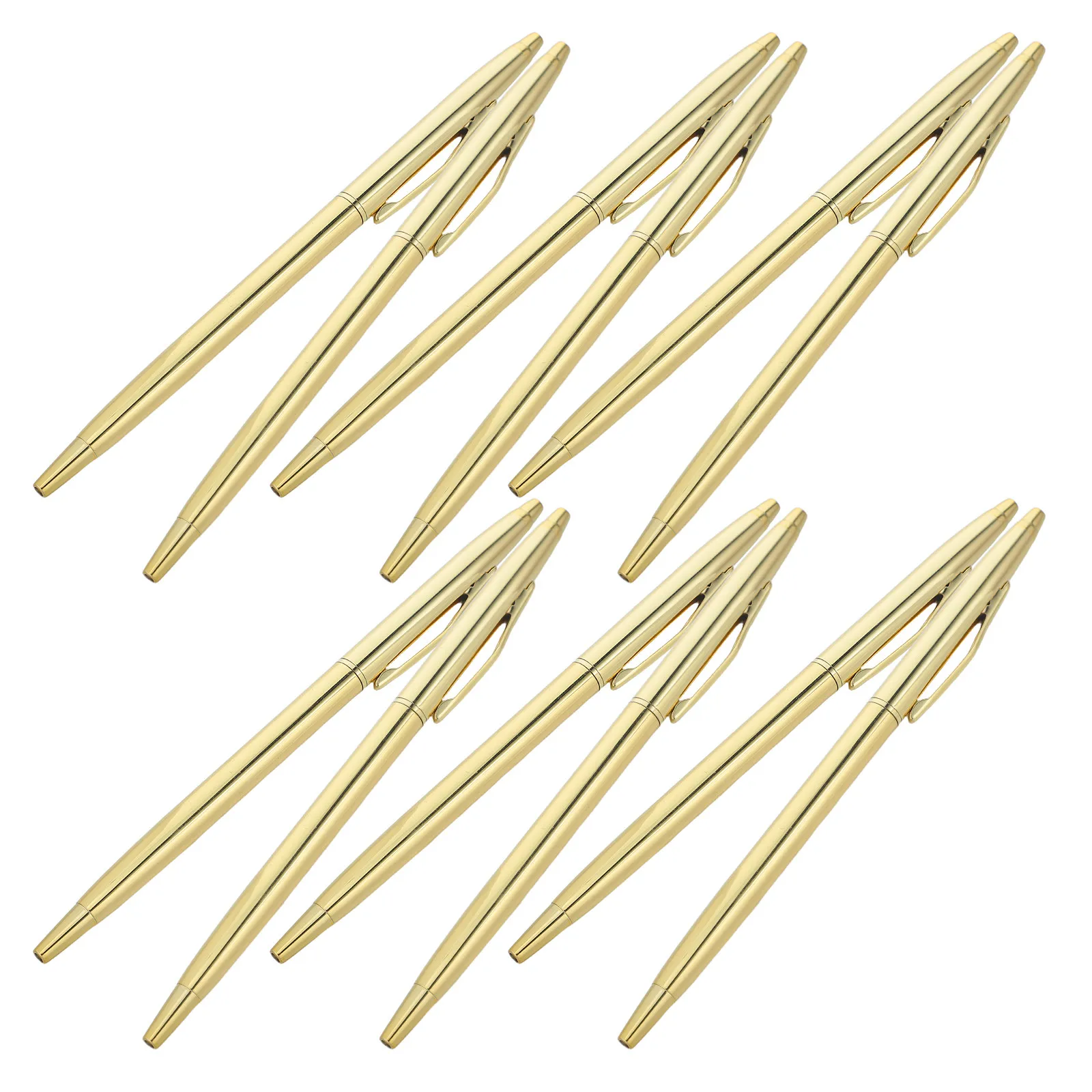 12Pcs Electroplated Metal Ballpoint Pens Black Ink Slim Refillable Executive Pen Smooth Writing Business Office School Signature
12Pcs Electroplated Metal Ballpoint Pens Black Ink Slim Refillable Executive Pen Smooth Writing Business Office School Signature