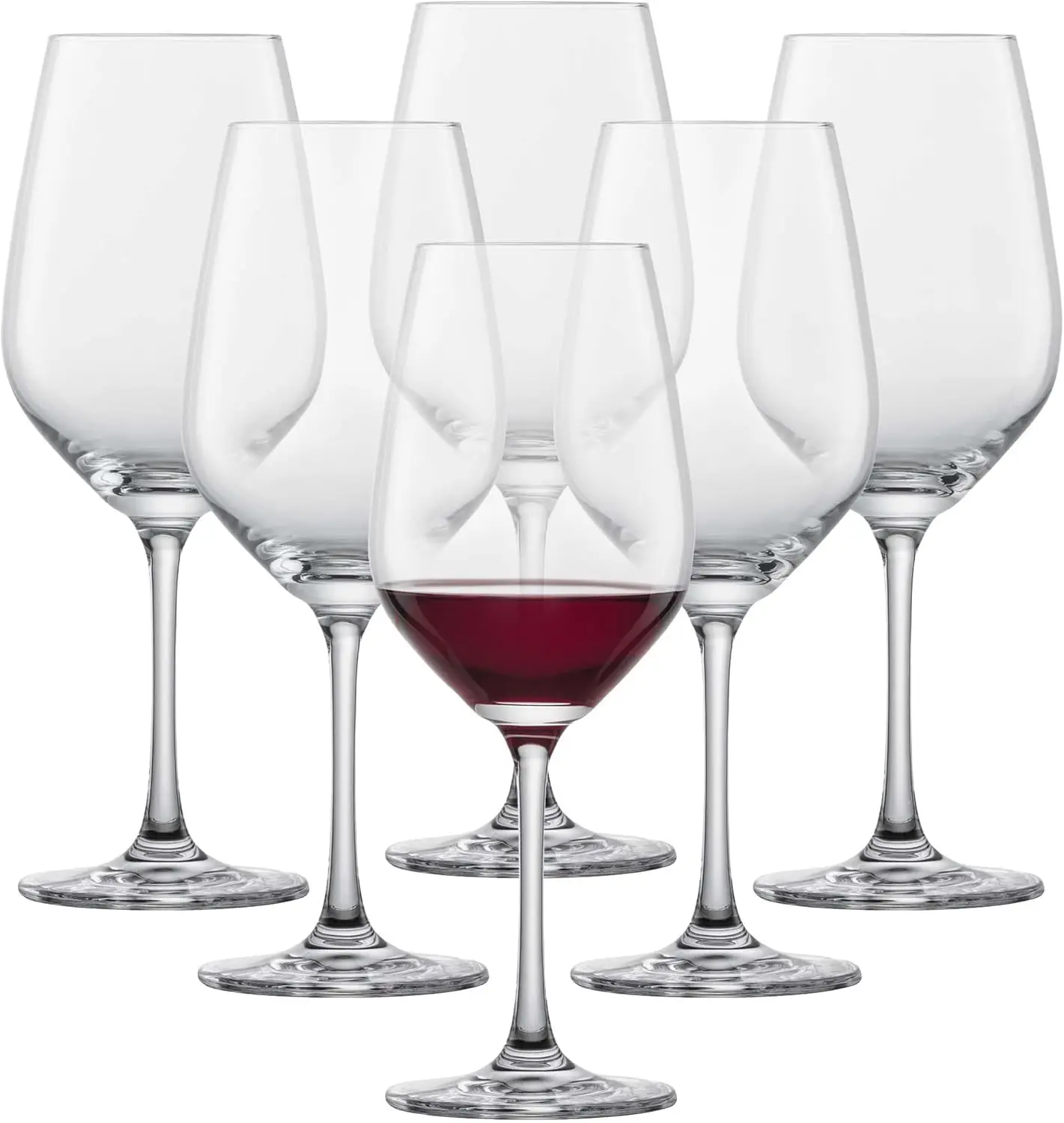 Forté Red Wine Glass (Set of 6), Burgundy Glasses for Red Wine, Dishwasher-safe Machine-made Tritan Crystal Glasses,
Forté Red Wine Glass (Set of 6), Burgundy Glasses for Red Wine, Dishwasher-safe Machine-made Tritan Crystal Glasses,
