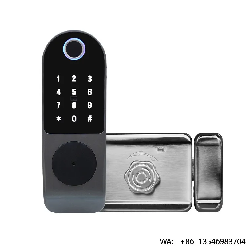 Tuya Wlfl Enabled Fingerprints Smart Door Locks With AA Battery Pin Hotel Biometric Digital Handle Locks for Hotel Front Door
Tuya Wlfl Enabled Fingerprints Smart Door Locks With AA Battery Pin Hotel Biometric Digital Handle Locks for Hotel Front Door