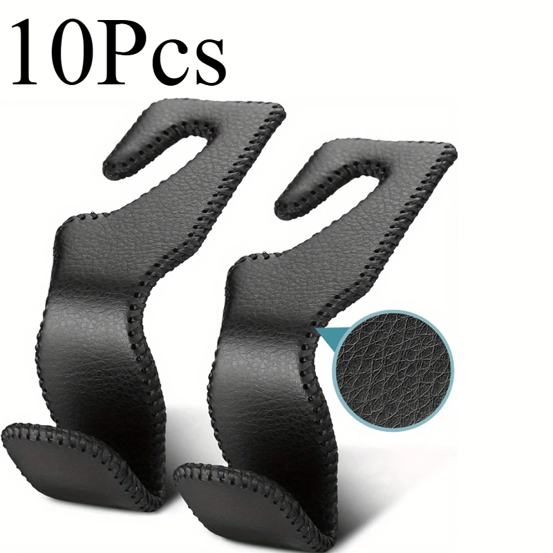 10Pcs Premium Leather Car Hanger Hooks Instantly Upgrade Organize Your Interior with Stylish, Durable Storage for Handbags More
10Pcs Premium Leather Car Hanger Hooks Instantly Upgrade Organize Your Interior with Stylish, Durable Storage for Handbags More